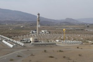 Vista general de la Plataforma Solar de Tabernas.