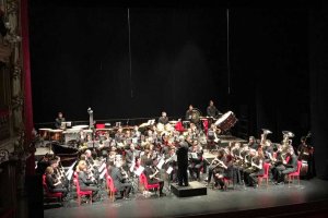 Un momento de la actuación.