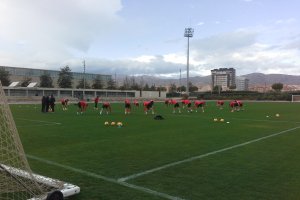 Calentamiento del equipo.