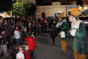 Noche de las velas llena de animación celebrada el pasado año en Huércal-Overa.