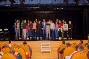 Pleno infantil con alumnos del Juan Goytisolo.