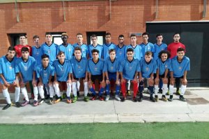 La selección provincial cadete de Almería.