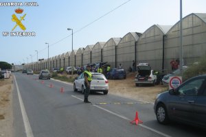 Controles de tráfico en Dreambeach.