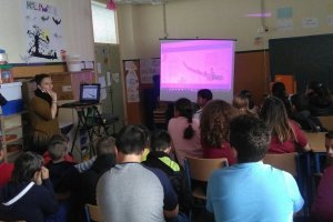 Taller de animación a la lectura realizado en Adra.