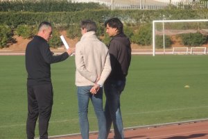 Lucas estuvo hablando este martes con Corona e Ibán en el Anexo.