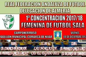 Cartel de la concentración.