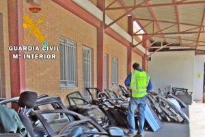 Motores y piezas recuperados en abril en el Puerto