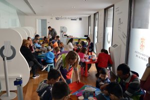 Taller infantil en el Museo de la Guitarra.