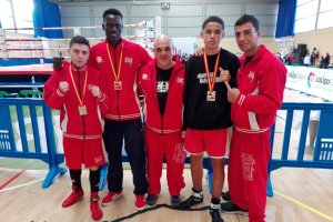 Los medallistas almerienses.