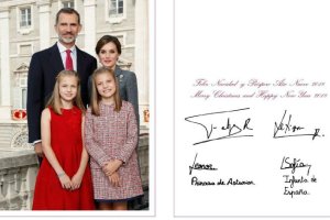 Imagen elegida por los Reyes este año para felicitar la Navidad a los españoles.
