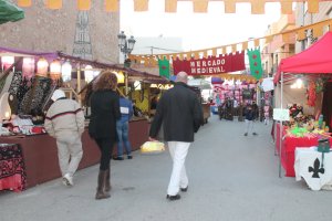 Mercado navideño celebrado en Pulpí el año pasado.
