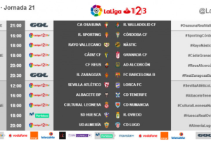 La jornada 21 al completo.