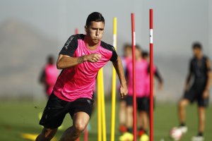 Sergi Guardiola entrenando con el Córdoba.