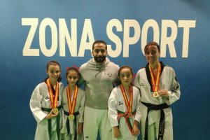 Los medallistas almerienses.