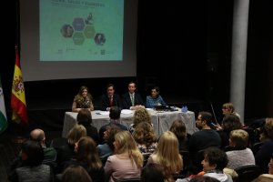 Desarrollo de las jornadas en el Auditorio de El Ejido.