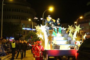Cabalgata de Reyes en El Ejido.