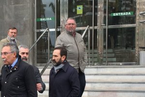Ramón Sedeño en la Audiencia Provincial de Almería