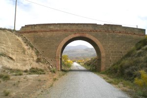 Vía Verde del Almanzora en su tramo del Hierro, en el municipio de Serón. Foto: viasverdes.com