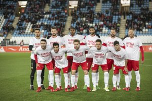 El once del Almería.