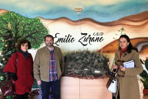 Visita a las instalaciones del CEIP?Emilio Zurano.