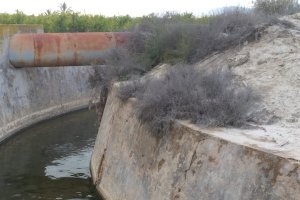 Canal de la Vega Baja, en Alicante.