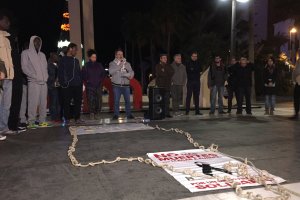Concentración en la Plaza de las Velas