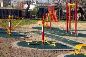 Modelo de zona infantil como la que llegará a Dalías.