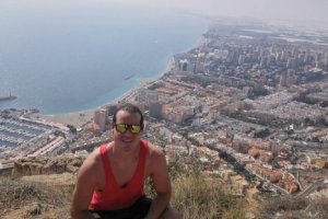 Ignacio Soria, en una de las imágenes incluidas en el vídeo ganador.