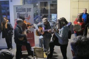 Concierto de música tradicional celebrado en Almería la pasada Navidad. (FB Acción por Almería)