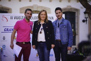 Sergio Domínguez, Esperanza Pérez y Sergio Vicente.