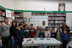 Los niños premiados en el VII Concurso Escribe una carta a los Reyes Magos.