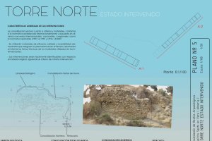 Plano de la intervención en el Espíritu Santo de Vera.