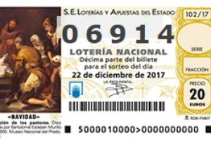 Primer premio de la jornada, un tercero.