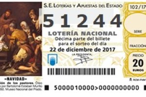 Número premiado con el segundo premio.