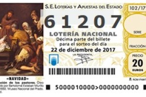 Último premio de este 22 de diciembre.