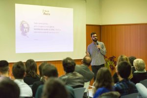 imagen  de la pasada edición de Ideas For Almería en la Cámara de Comercio.