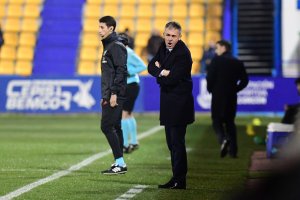 Lucas Alcaraz en Alcorcón.