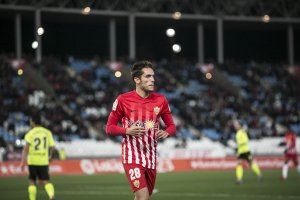 Álex Corredera fue titular contra el Córdoba.