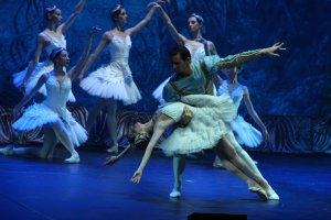 Escena de La bella durmiente del Ballet de Moscú.