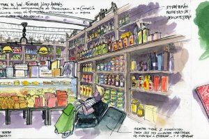 Ultramarinos finos San Antonio, calle Castelar