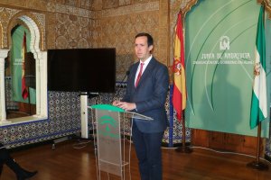 El delegado territorial de Igualdad, Salud y Políticas Sociales, José María Martín