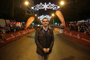 El alcalde de Almería en el corazón de la ciudad.