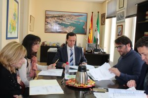 Reunión del Patronato de la Fundación Almeriense de Tutela a finales del pasado mes de diciembre.