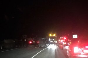Accidente en la A-334  en Huércal-Overa.
