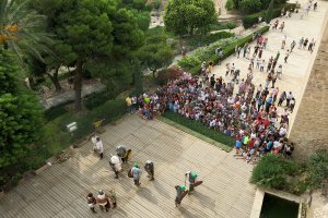 Recreación histórica celebrada en el Conjunto Monumental de la Alcazaba.