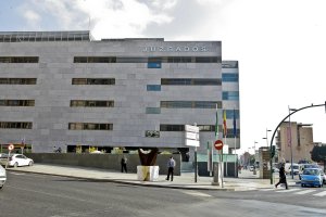 Imagen de la Ciudad de la Justicia de Almería.