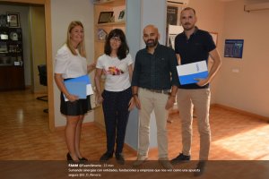 Fernando Soriano ya ejerce en la Fundación del Almería.