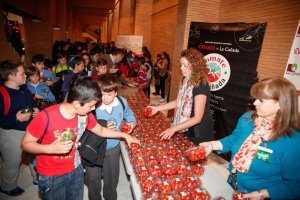 Una actividad destinada a la promoción del consumo de hortalizas entre escolares.