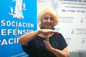 Carmen Flores, presidenta del Defensor del Paciente.