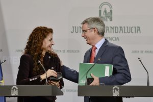 Consejera de Hacienda y portavoz de la Junta.